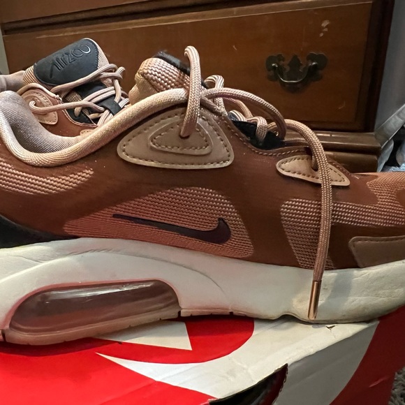 Nike Air Max 200 Womens Holiday Sparkle Metallic pink/bronze - Picture 6 of 8